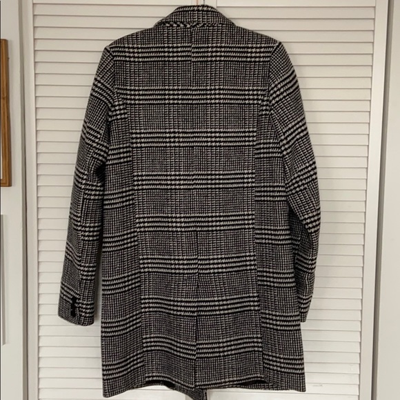 Black & White Check Oversized Jacket - Picture 5 of 6